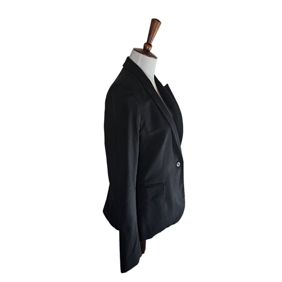 Club Monaco Wool Black Career Work Blazer 2 Preowned - Picture 5 of 10